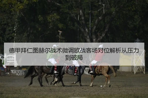 德甲拜仁图赫尔战术微调欧战客场对位解析从压力到破局